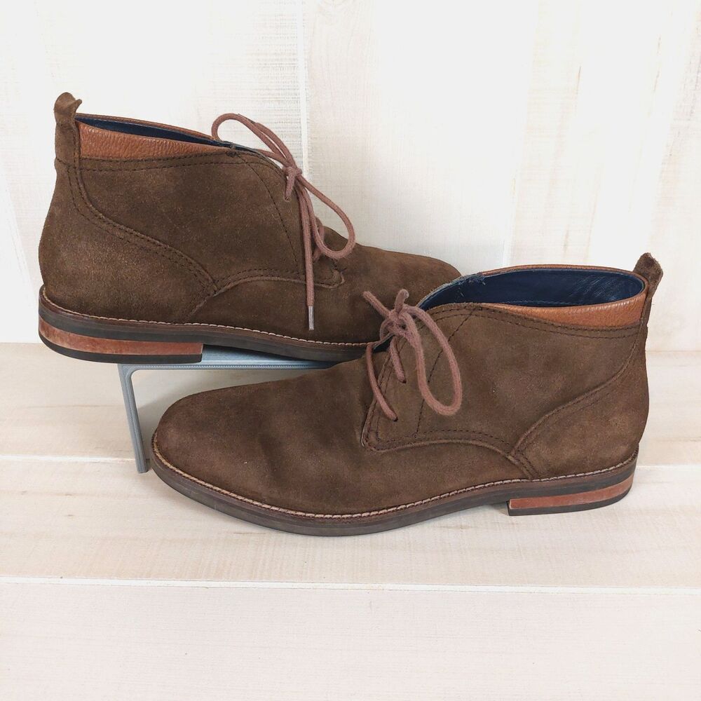 Cole Haan Ogden Stitch II Chukka Boots Men's Size 9M Muir Brown Suede C26393